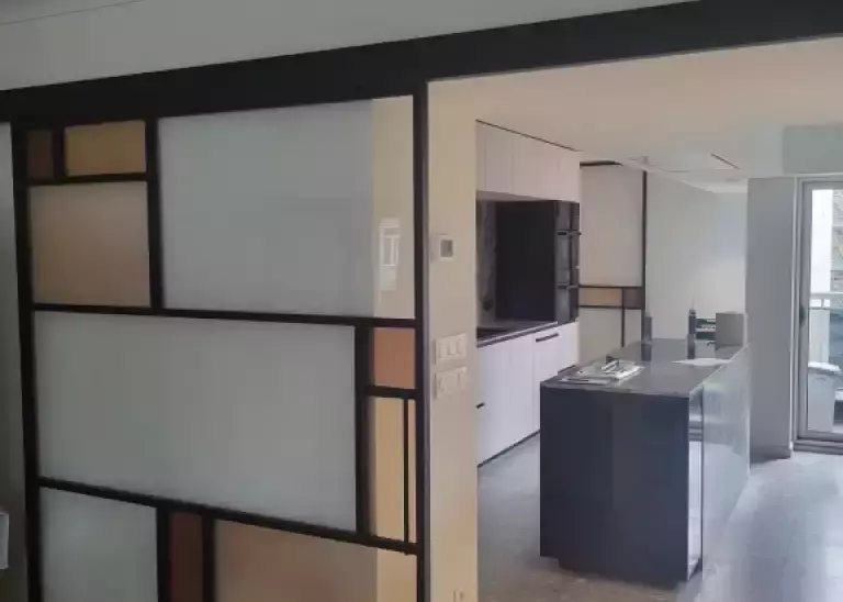 Stalen schuifdeur op maat